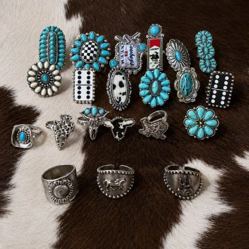 Western Fashion Rings