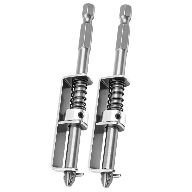 Unisex Anti-Drop Retractable Screwdriver Bracket (1 Piece) - Screw Fixing Clip for Non-Magnetic Screw Fixtures, Ideal for Electricians, DIY Enthusiasts for DIY Maintenance, Repair