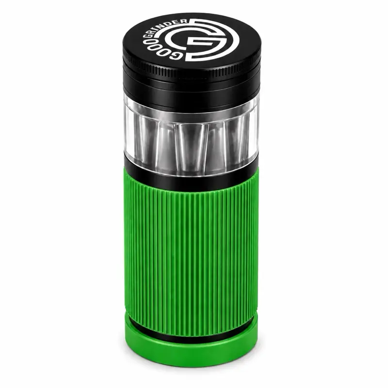 8 Shooter Precision Cone Filling Tool, 8 Paper Cones Filler, 8 Slot Fill System, Non-Stick Cera Bond Coat, CNC Machined Anodized Aluminum, Precision Diamond Teeth Mill, Heavy-Duty Construction, Consistent Fill Performance - Green
