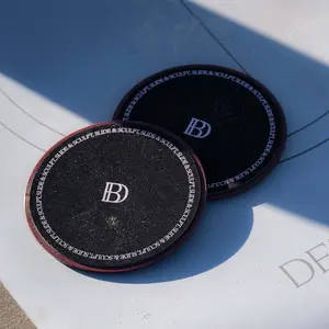 Sculpting Sliders - Spice Color, Double-Sided for Wood & Carpet, Set of 2, Home Workout Equipment, Includes Carrying Mesh Bag