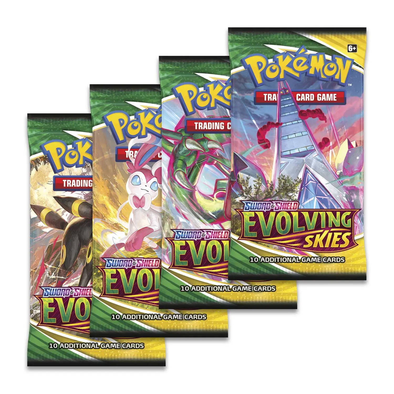 [LIVE Rip] Pokemon EVOLVING SKIES 4 booster packs + Fast Shipping!