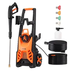 VEVOR Electric Pressure Washer Max 4500 PSI 3.2 GPM with Nozzles & Foam Cannon