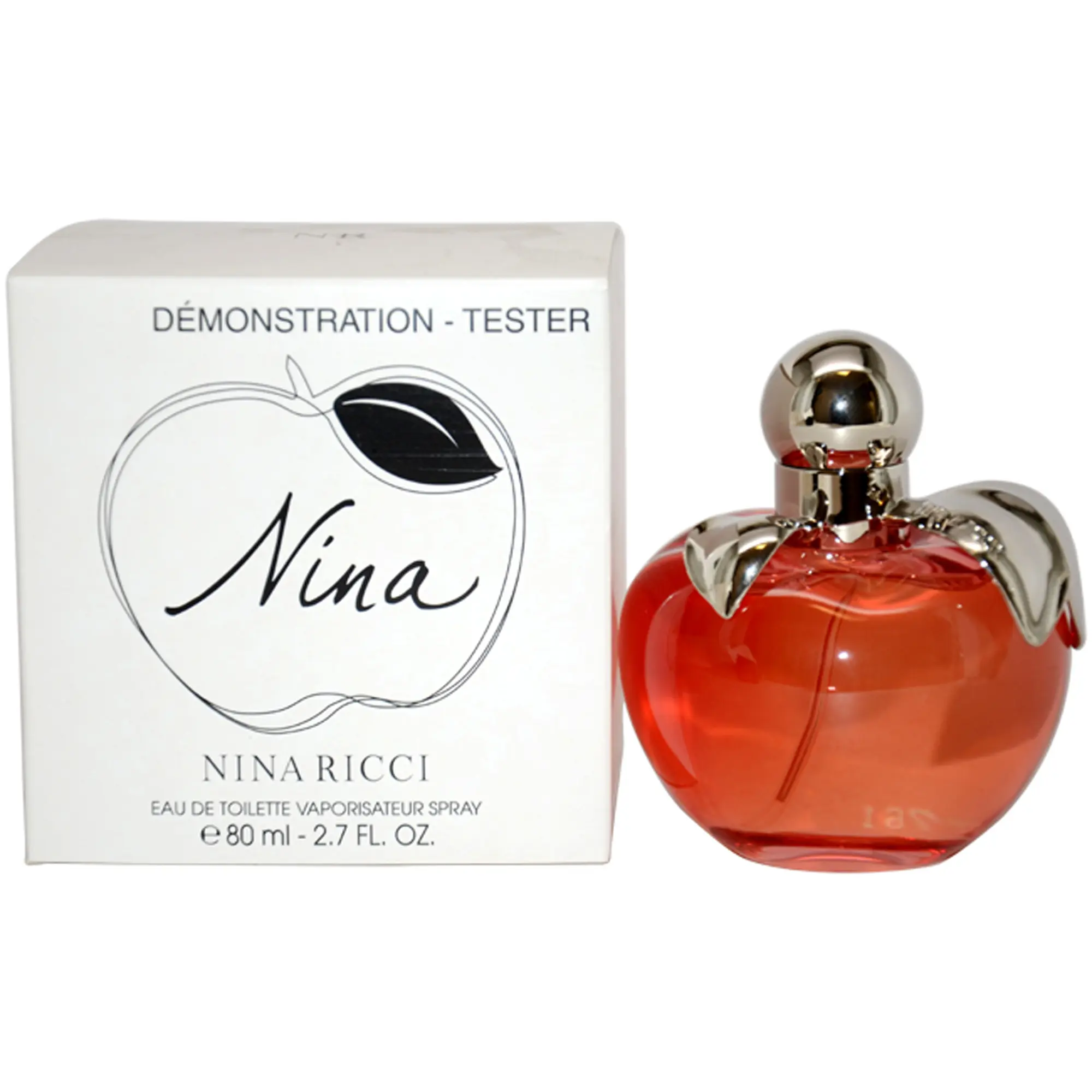 Nina Ricci Nina Women's Eau de Toilette Spray - Refined, Light & Fresh Scent, Long-Lasting for Everyday Wear, 2.7 fl oz Tester (Ideal for Pulse Points)