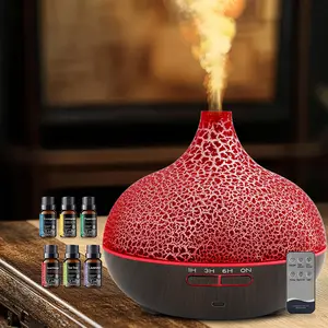 Relaxing Aromatherapy  Cool Mist Humidifier & Essential Oil Diffuser with Remote for Bedroom/Office