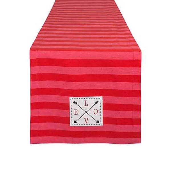 Design Imports In Love Embellished Table Runner - 14" x 72"