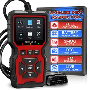 Enhanced Obd2 Scanner Code Reader, Car Engine Check Tool, Automotive Diagnostic Scanner, Reads and Erases Fault Codes, Fits All Obd Ii Cars Since 1996, No Battery Needed