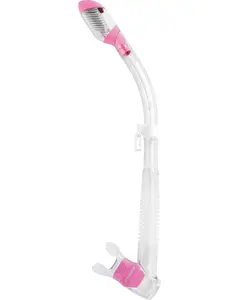 Cressi Supernova Dry Snorkel Pink/ Clear