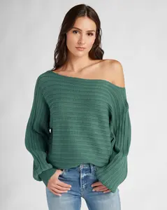 Open Weave Dolman Sweater