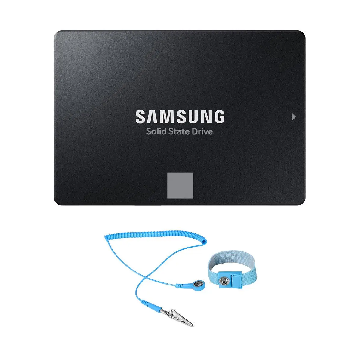 Samsung 870 EVO 4TB SATA III 2.5" Internal SSD Bundle Pack - 4tb Capacity, Compact Form, Includes Green Extreme 6' Anti-Static Wrist Strap