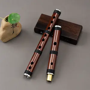 Handmade Chinese Bamboo Flute (Dizi) for Beginners – Includes Flute Membrane, Glue & Carrying Bag