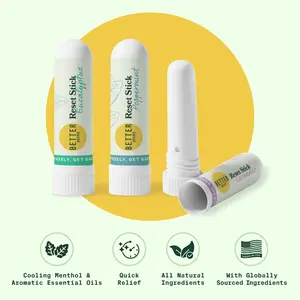 Betterbrand Respiratory Reset Aromatherapy Stick Trio | Lavender, Eucalyptus, and Peppermint Sticks