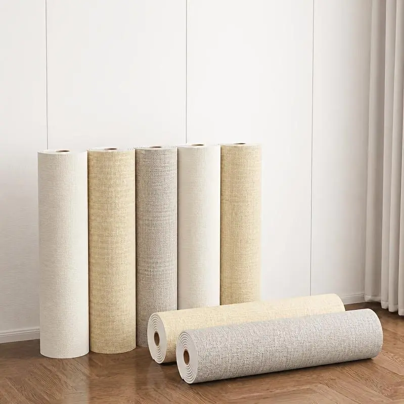 393.7In/10M 1 Roll Adhesive Wallpaper, 3D Thickened Heat Insulation Ceiling Wallpaper, Peel And Paste, Removable Living Room And Kitchen Bedroom Dorm Wallpaper, Furniture Renovation Wallpaper, Aesthetic Wallpaper