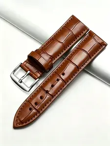 watch strap, quick release classic fashion PU leather strap, Fashionable Watch Accessories, suitable for watch strap replacement, size 16mm, 18mm, 20mm, 22mm