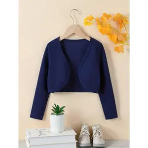 A Versatile Knitted Cardigan Girls, a Easy Jacket Everyday Wear