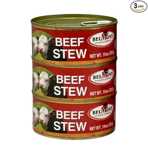 Belmont Tushonka Premium Beef Stew  Ready-to-Eat Corned Beef in Cans
