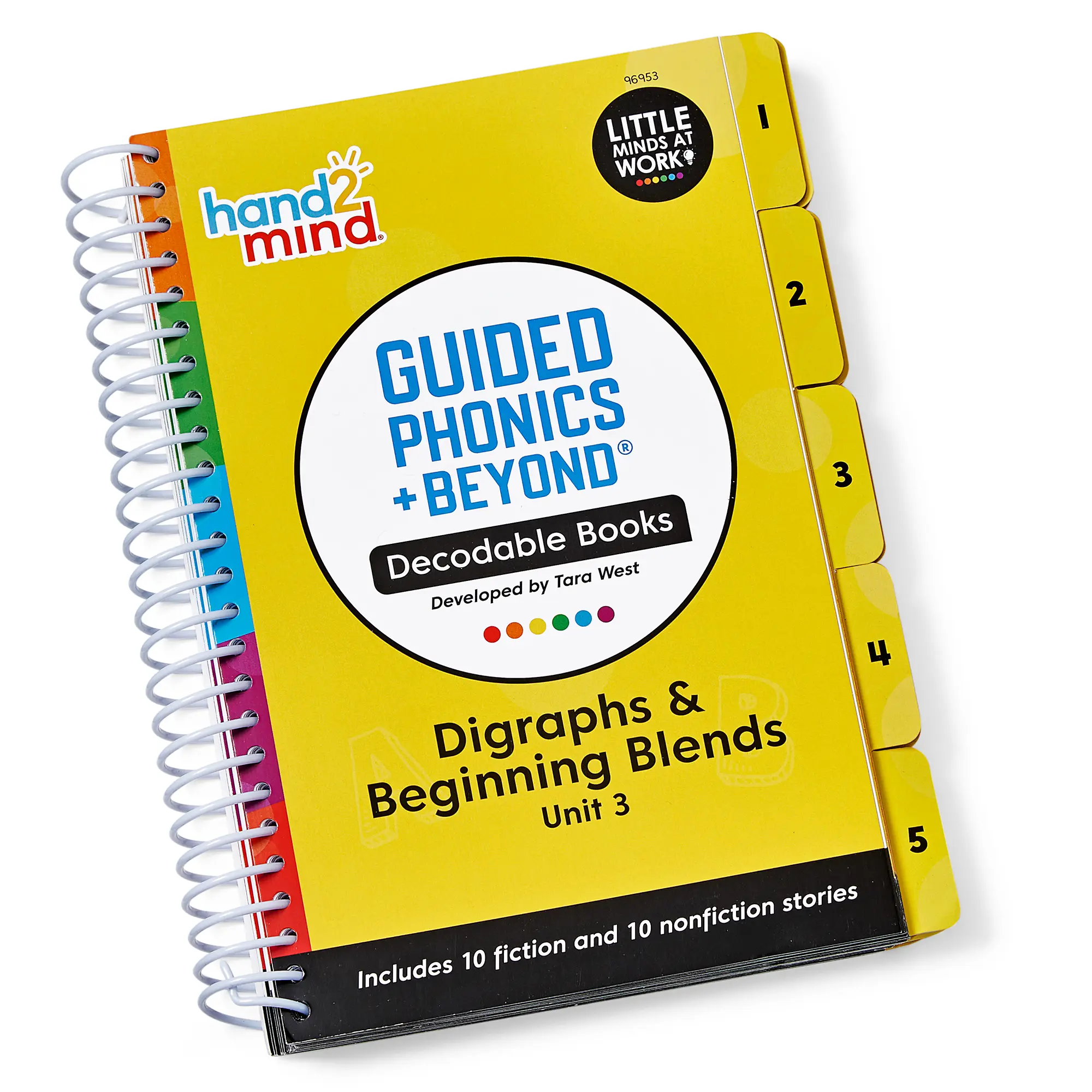 hand2mind Guided Phonics + Beyond Decodable Books Unit 3, Books for Beginning Readers, Science of Reading Classroom Materials, Learn to Read Leveled Readers, Preschool Curriculum for Teachers