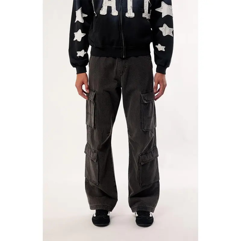 Pacsun Men's Dylan Baggy Jeans Cargo Black