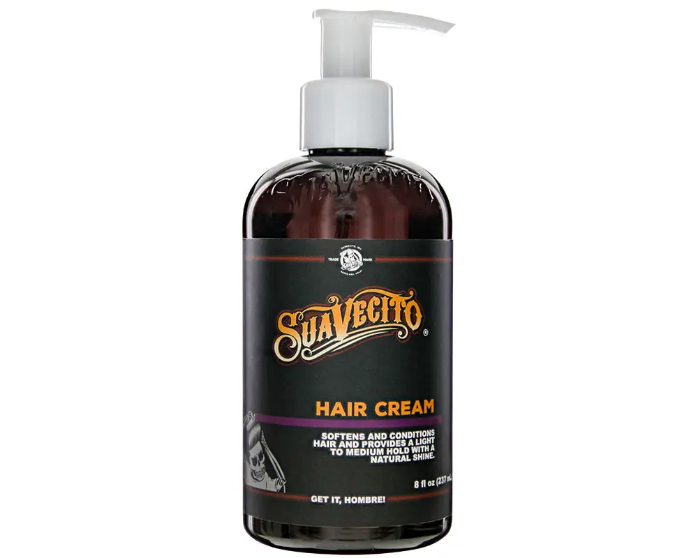 Suavecito Hair Cream - Hair Styling Cream For Men - Loose Hold + Add Healthy Shine