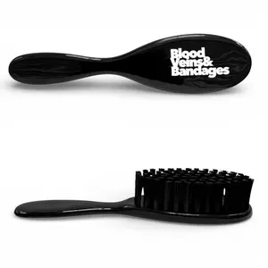 Blood Veins and Bandahes Perfect Fade Hair Brush, Barber Fade Combs, Professional Hair Brush Set for Haircare & Styling