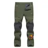 MAGCOMSEN Men's Winter Fleece-Lined Snow Pants - Adjustable Water-Resistant All-Weather Outdoor Sports Trousers, Casual Outdoor Climbing Pants, 4-Zip Pockets, Ripstop Knee Reinforcement, Rough Trail-Ready,sohochic
