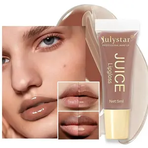 Fruit Flavored Moisturizing Lip Gloss, Glossy 1 Count Long Lasting Tinted Hydrating Formula, Plumping Lip Stick for All Occasions Makeup, Cosmetic