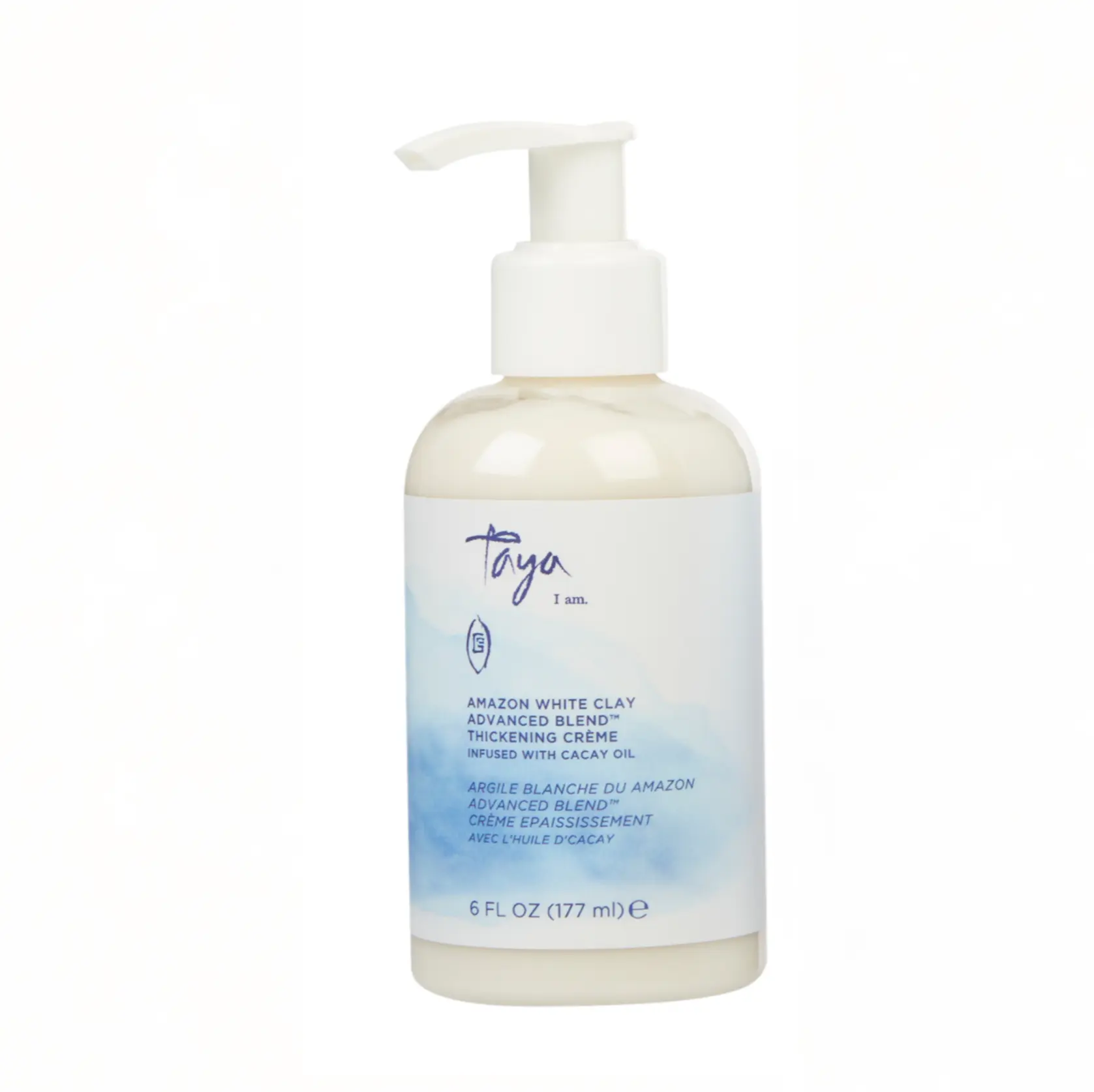 Taya Beauty Amazon White Clay Advanced Blend Thickening Crème Infused with Cacay Oil - Create Instant Density to Your Style