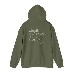 GOD IT "Dear Me Prayer" Hoodie | Inspirational Faith Sweatshirt for Men and Women