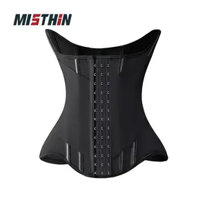 MISTHIN Waist Trainer Shapewear for Women - Double Wrap Pressure-Enhanced Tummy Control Cincher with Mesh Nylon Fabric, Adjustable, Multicolor, Festive Ladieswear, Compression Body Shaper shapewear women fajas body shaper