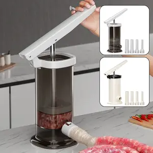 Heavy Duty Sausage Stuffer – Large Capacity Manual Meat Filling Machine for Homemade Sausage Making