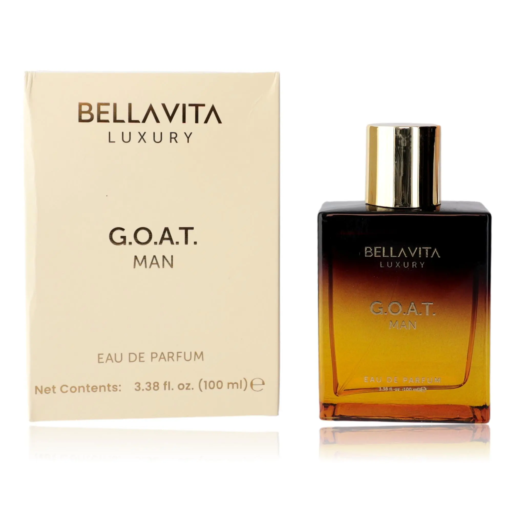 Men's G.O.A.T. by Bellavita Eau de Parfum (EDP) Spray - 3.3 oz Perfume