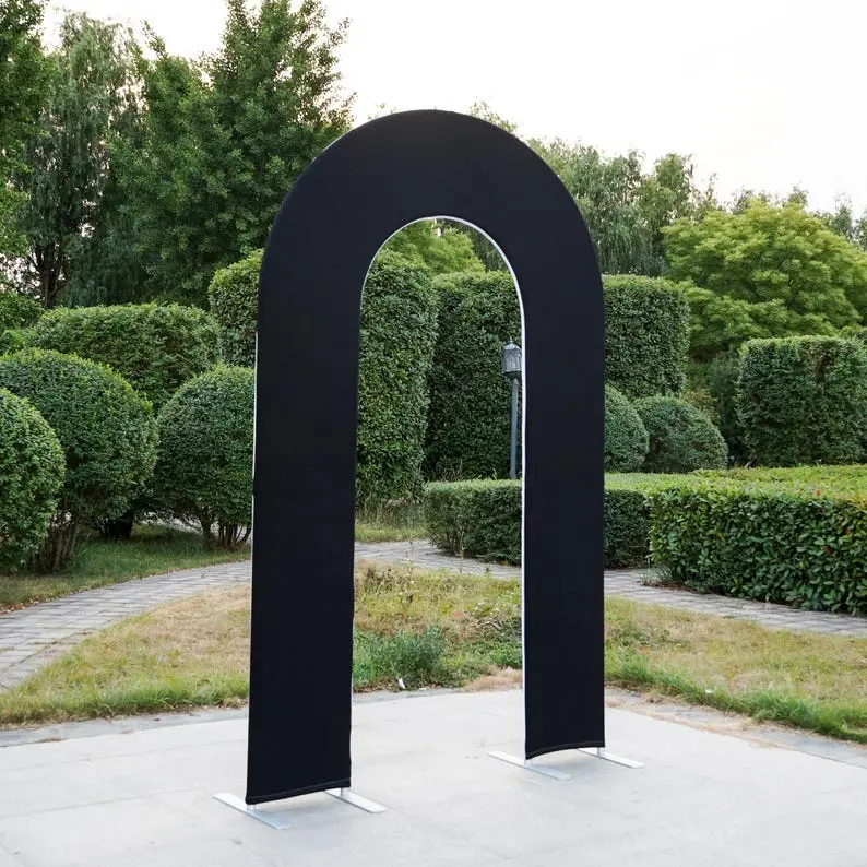 5Ft*8Ft Open Wall Arched Frame, Double-Side Open Arch Covers,Backdrop Stand