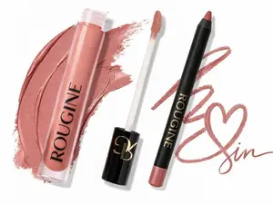 Lip Gloss and Lip Liner Set for Women – Daddy’s Girl Gloss Finish – Smooth Shine Lip Gloss, Soft Glide Lip Liner Pencil – Hydrating Makeup Lip Moisturizer Combo – Vitamin E & Shea Butter Cosmetic