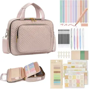 Bible Cover Case Large Tote Bag for Women w/Shoulder Strap, Bible Bag Tote Study Supplies，Christmas Christian Gifts for Women