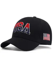 2025 Fashion Trends USA Side American Flag Embroidered Street Skateboarding Hat Outdoor Cycling Sunshade Hat Unisex Baseball Hat Snapback Cap, Adjustable Snapback, Patriotic Hat