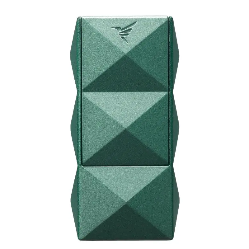 Colibri Quasar II Double-Flame Lighter With Punch, Green