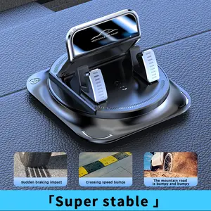 Universal 360 Degree Rotation Car Phone Mount, Ultra Stable Hands-Free Cell Phone Holder for Car Dashboard, Easy Install Anti-Shake Phone Stand for All Smartphones
