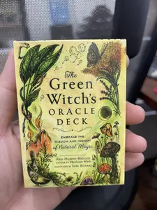 New The Green Witch's Tarot Card Deck Embrace the Wisdom and Insight of Natural Magic Green Witch Witchcraft Series Tarot Cards