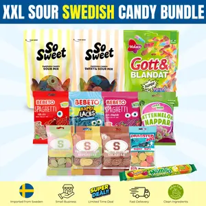 XXL Sour Swedish Candy Bundle (2.8lb)