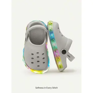 Cozy Pixies Toddler Boys' Comfortable Fashion Green Dinosaur Cartoon Cute Lightweight Breathable Sandals For Summer