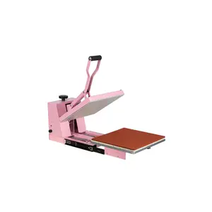 15x15 Manual Heat Press Machine - Slide-Out Base T-Shirt Printing Press for DIY/Commercial Use