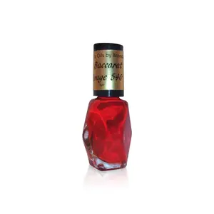 Baccarat Rouge 540 Type Body Oil, Oriental Fragrance, Woody Amber Saffron Perfumed Oil, Luxurious