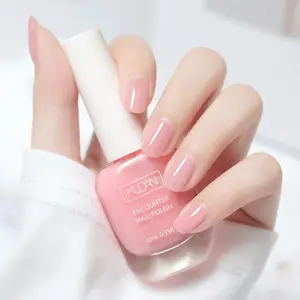 Pink Nail Polish 1PCS(0.35fl.oz) - Water-based Nail Polish. No LED Lamp Needed, Quick-drying, Long-lasting, Peelable Nail Polish, Suitable for At-home DIY Nail Art. An Ideal Gift for Spring And events.