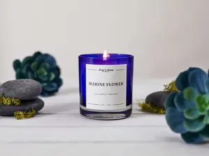 Marine Flower Candle Decor Candle Decor