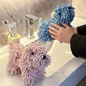 Viral Cute Puppy Hand Towels – Wall Hanging Absorbent Towels for Kitchen, Bathroom & Home Decor (2026 New)
