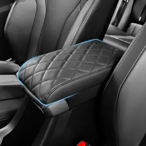Corolla Center Console Pad Fit 2020-2023 2024 2025 2026, Thick1.77 inch,Faux Leather Toyota Corolla Armrest mat,Posture Improving Support Cushion,Protector Console,Waterproof, Wear-Resistant