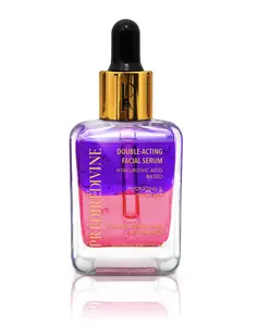 Predire Paris Double Acting Facial Serum - 1oz Organic Gentle Moisturizing Serum for Sensitive Skin, with Hyaluronic Acid to Hydrate, Smooth, Restore, Support Radiant Skin & Daily Repair