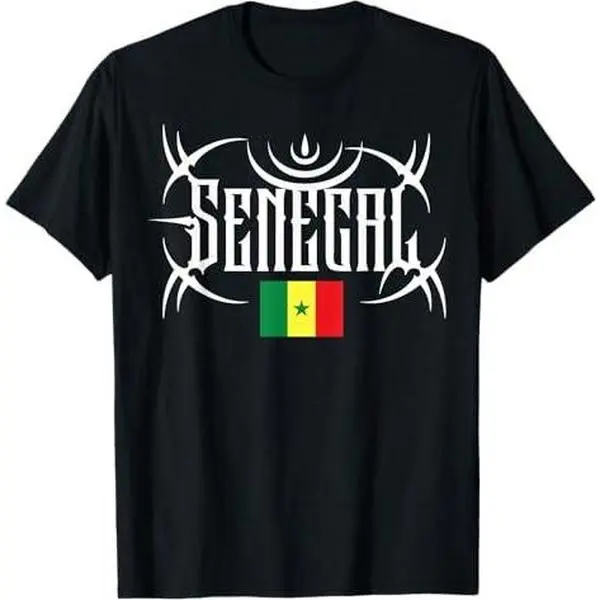 Love Senegal With Senegalese Flag Senegal Pride T-Shirt
