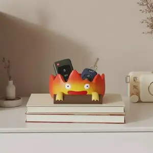 Creative Home Cartoon Decoration, Cute Flame Key Storage Display Piece, Living Room Gift Decor, Entrance Hall Accessory, Funny Home Decor