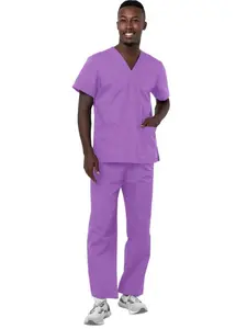 Unisex Drawstring Scrub Set