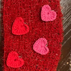 Valentine Heart Earrings - Red and Pink Heart Design, Perfect for Valentine's Day